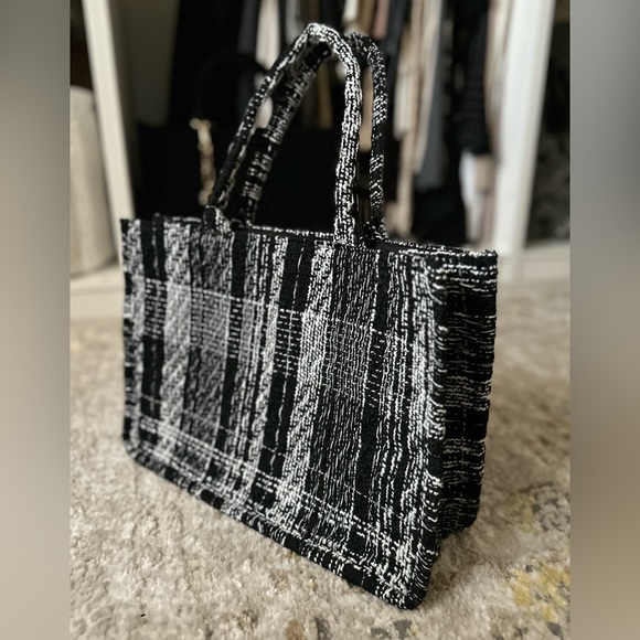 Tweed Tote Bag - New! - Picture 2 of 6